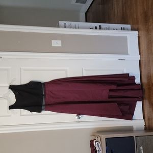 Hi-low formal dress size 14